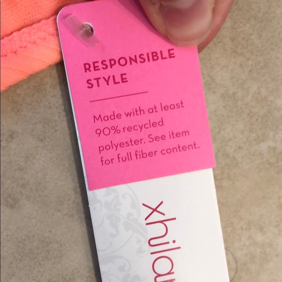 Sustainably Made Ribbed High Leg High Waist Bottom - Picture 7 of 9